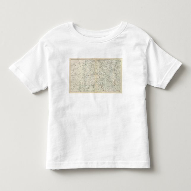 Camiseta De Bebé Mapa XVI de la GEN (Anverso)