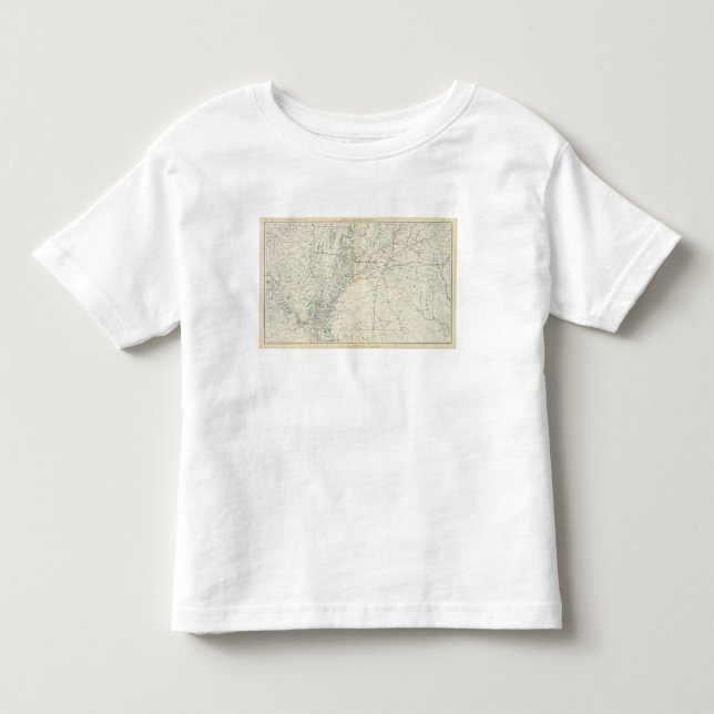 Camiseta De Bebé Mapa XX de la GEN (Anverso)