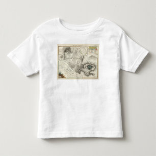 Camiseta De Bebé Mapas geológicos diversos