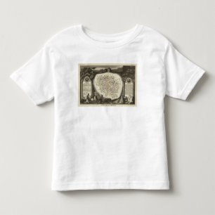 Camiseta De Bebé Mapas huecos