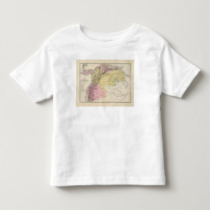 Camiseta De Bebé Mapas militares históricos de Venezuela
