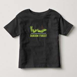 Camiseta De Bebé Máquina artificial de árbol forestal aleatorio m