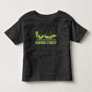Camiseta De Bebé Máquina artificial de árbol forestal aleatorio mem