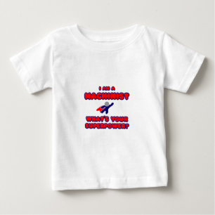 Camiseta De Bebé Máquina... ¿Cuál es tu superpoder?