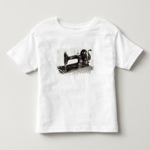 Camiseta De Bebé Máquina de coser de la "nueva familia" del