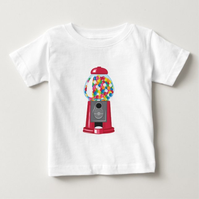 Camiseta De Bebé Máquina de Gumball (Anverso)