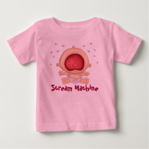 Camiseta De Bebé Máquina griega humor para bebé - Chica