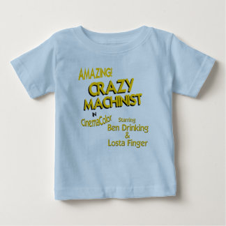 Camiseta De Bebé Máquina Loca