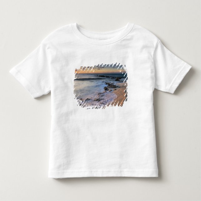 Camiseta De Bebé Mar Caribe, Islas Caimán.  Olas en crisis (Anverso)