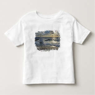 Camiseta De Bebé Mar Caribe, Islas Caimán. Olas en crisis