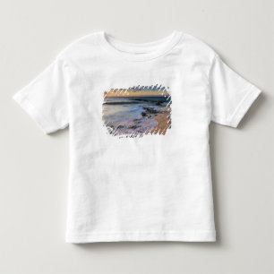 Camiseta De Bebé Mar Caribe, Islas Caimán. Olas rompientes