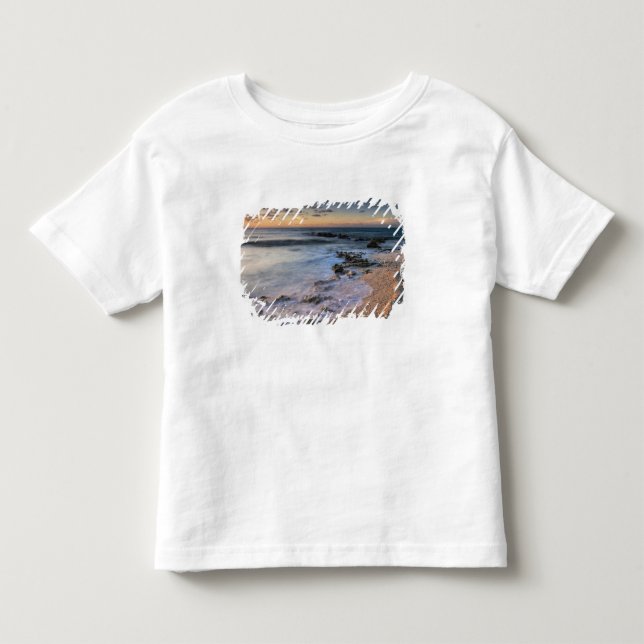 Camiseta De Bebé Mar Caribe, Islas Caimán. Olas rompientes (Anverso)
