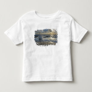 Camiseta De Bebé Mar Caribe, Islas Caimán.  Olas rompientes