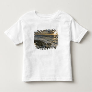 Camiseta De Bebé Mar Caribe, Islas Caimán.  Ondas colapsadas 2