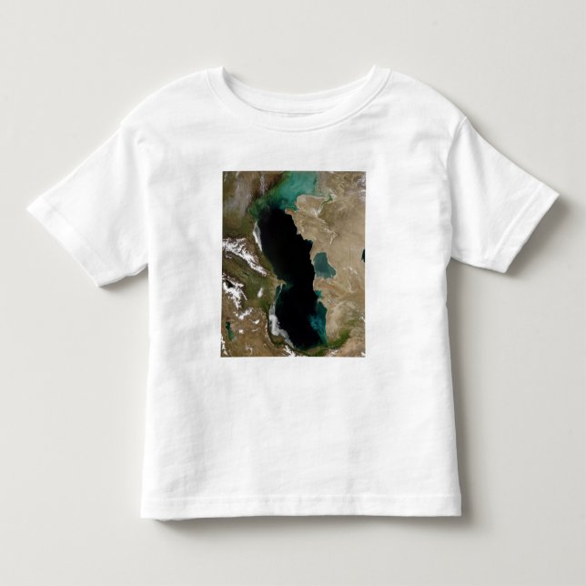 Camiseta De Bebé Mar Caspio (Anverso)