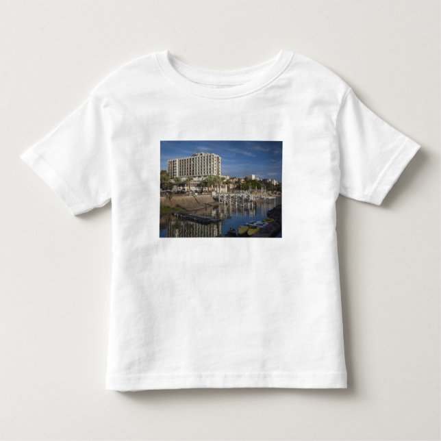 Camiseta De Bebé Mar de Galilea-Lago Tiberias frente al mar, amanec (Anverso)