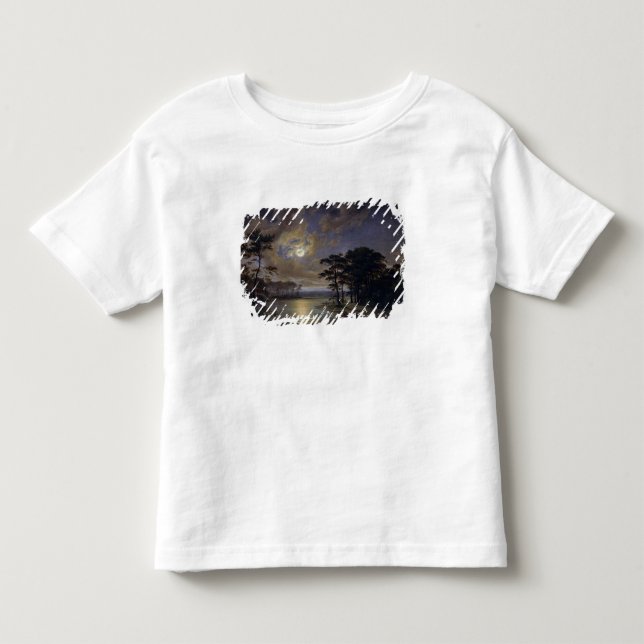 Camiseta De Bebé Mar de Holstein - claro de luna, 1847 (Anverso)