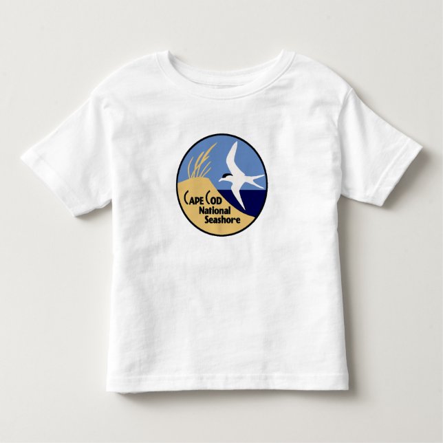 Camiseta De Bebé Mar Nacional De Cape Cod (Anverso)