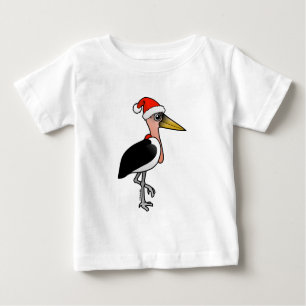 Camiseta De Bebé Marabou Stork Santa