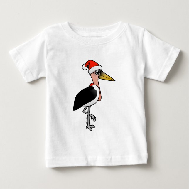 Camiseta De Bebé Marabou Stork Santa (Anverso)