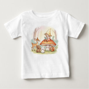 Camiseta De Bebé Maravilloso cuento de hadas, acuarela de Natasha U