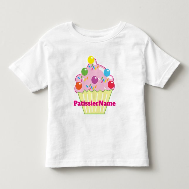 Camiseta De Bebé Marble Chocolates CUPCAKE (Anverso)