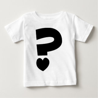 Camiseta De Bebé Marca de preguntas