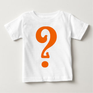 Camiseta De Bebé Marca de preguntas Art Nouveau