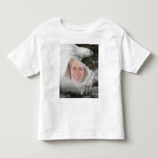 Camiseta De Bebé Marco fotográfico de las bicicletas del río