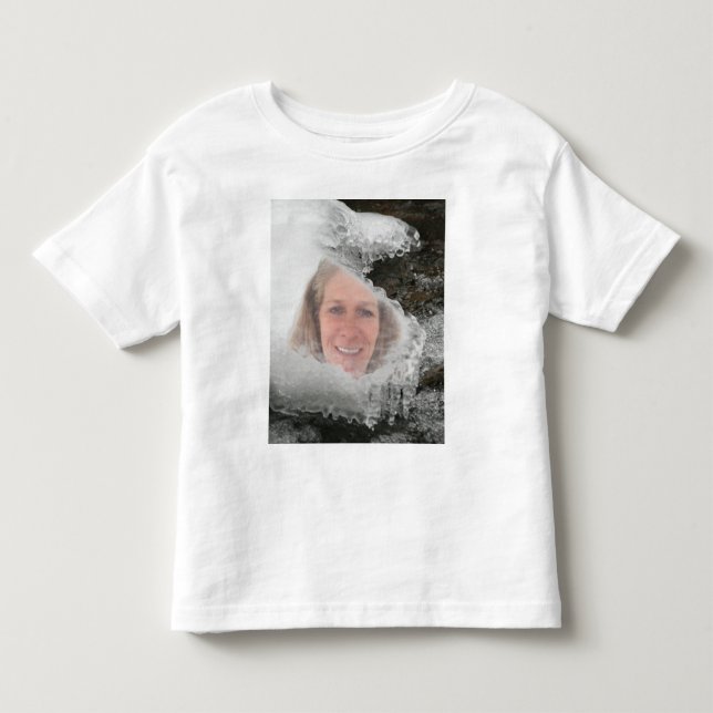 Camiseta De Bebé Marco fotográfico de las bicicletas del río (Anverso)