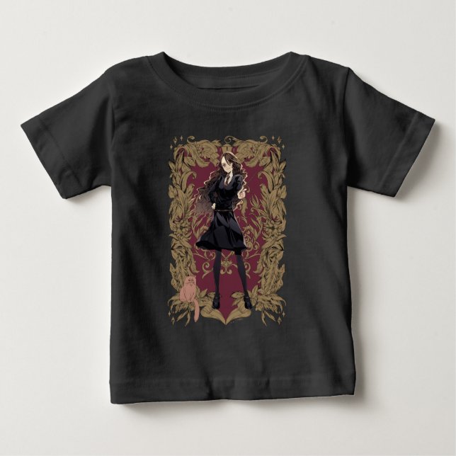 Camiseta De Bebé Marco Ornate Anime Hermione Granger (Anverso)