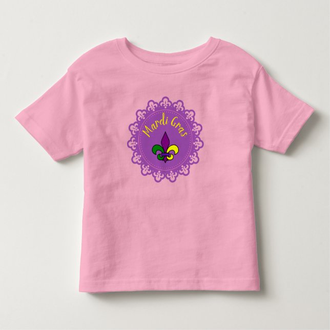 Camiseta De Bebé Mardi Gras (Anverso)