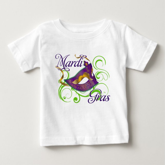 Camiseta De Bebé MardiGras (Anverso)