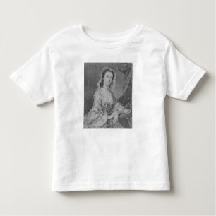 Camiseta De Bebé Margaret Woffington, grabado por el JR de Juan