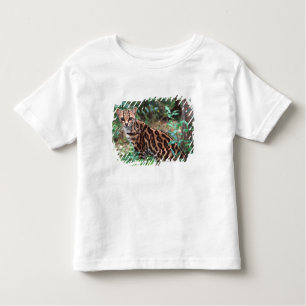 Camiseta De Bebé Margay, Leopardus wiedi, nativo de México