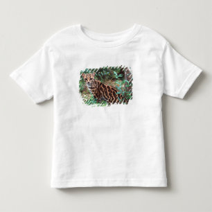 Camiseta De Bebé Margay, Leopardus wiedi, Nativo de México hasta