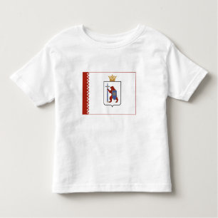 Camiseta De Bebé Mari El Flag