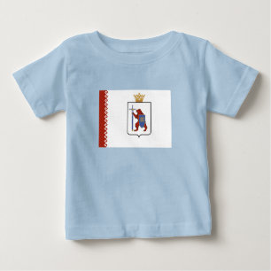 Camiseta De Bebé Mari El Flag