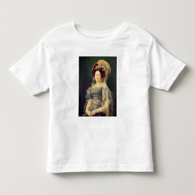 Camiseta De Bebé Maria Christina de Borbón (Anverso)