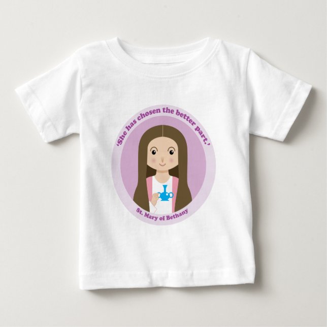 Camiseta De Bebé María de Bethany (Anverso)