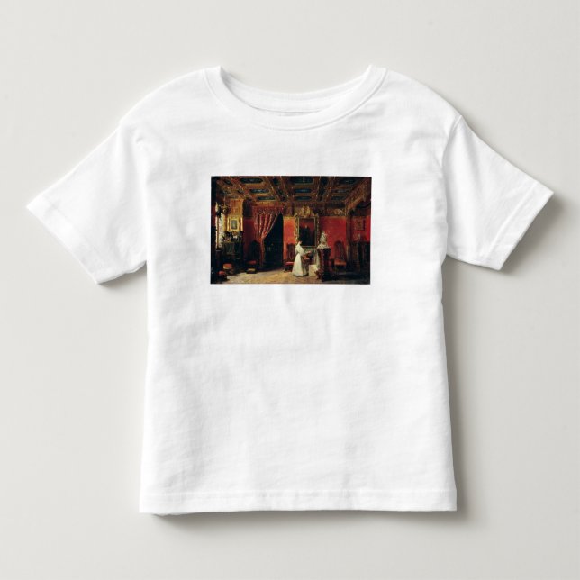 Camiseta De Bebé María de Orleans en su estudio gótico (Anverso)