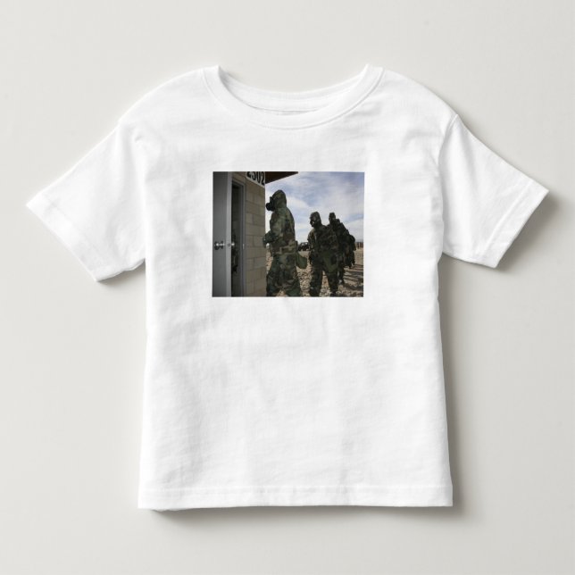 Camiseta De Bebé Marinas y marineros ingresan en la cámara de gas (Anverso)