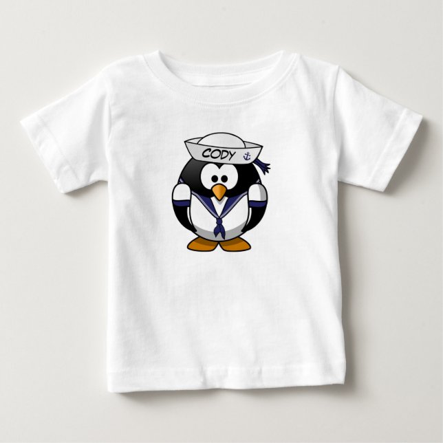 Camiseta De Bebé Marinero (Anverso)