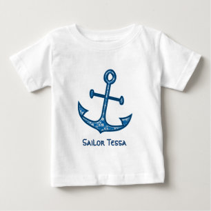 Camiseta De Bebé marinero oh mi marinero