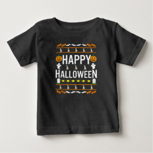Camiseta De Bebé Marioneta Halloween Lazy Ugly Costume Perro tanque