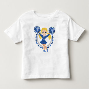 Camiseta De Bebé Marionetas Azules - Alegre lindo