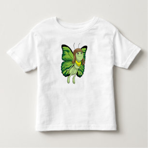 Camiseta De Bebé Mariposa como piloto con gorra piloto