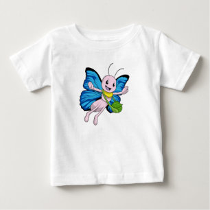 Camiseta De Bebé Mariposa con bolso