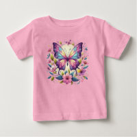 Mariposa de colores vivos