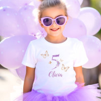 Mariposa de oro morado 5 años